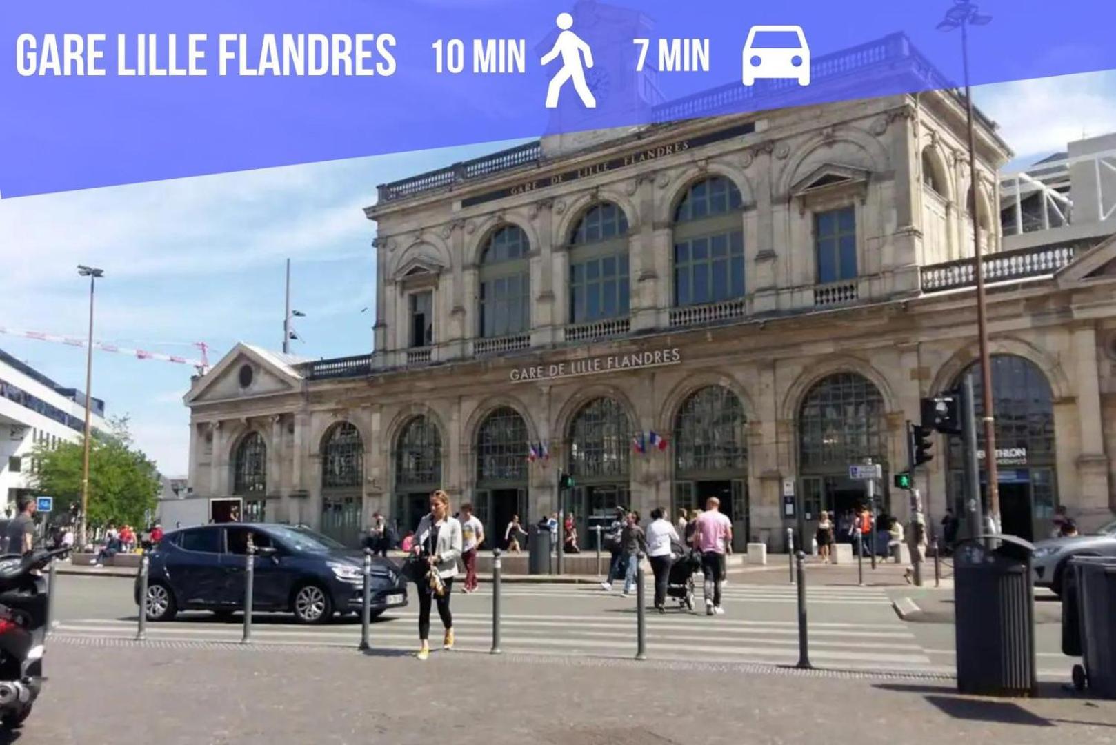Lille Centre - 1Br In The Heart Of Lille!アパートメント エクステリア 写真