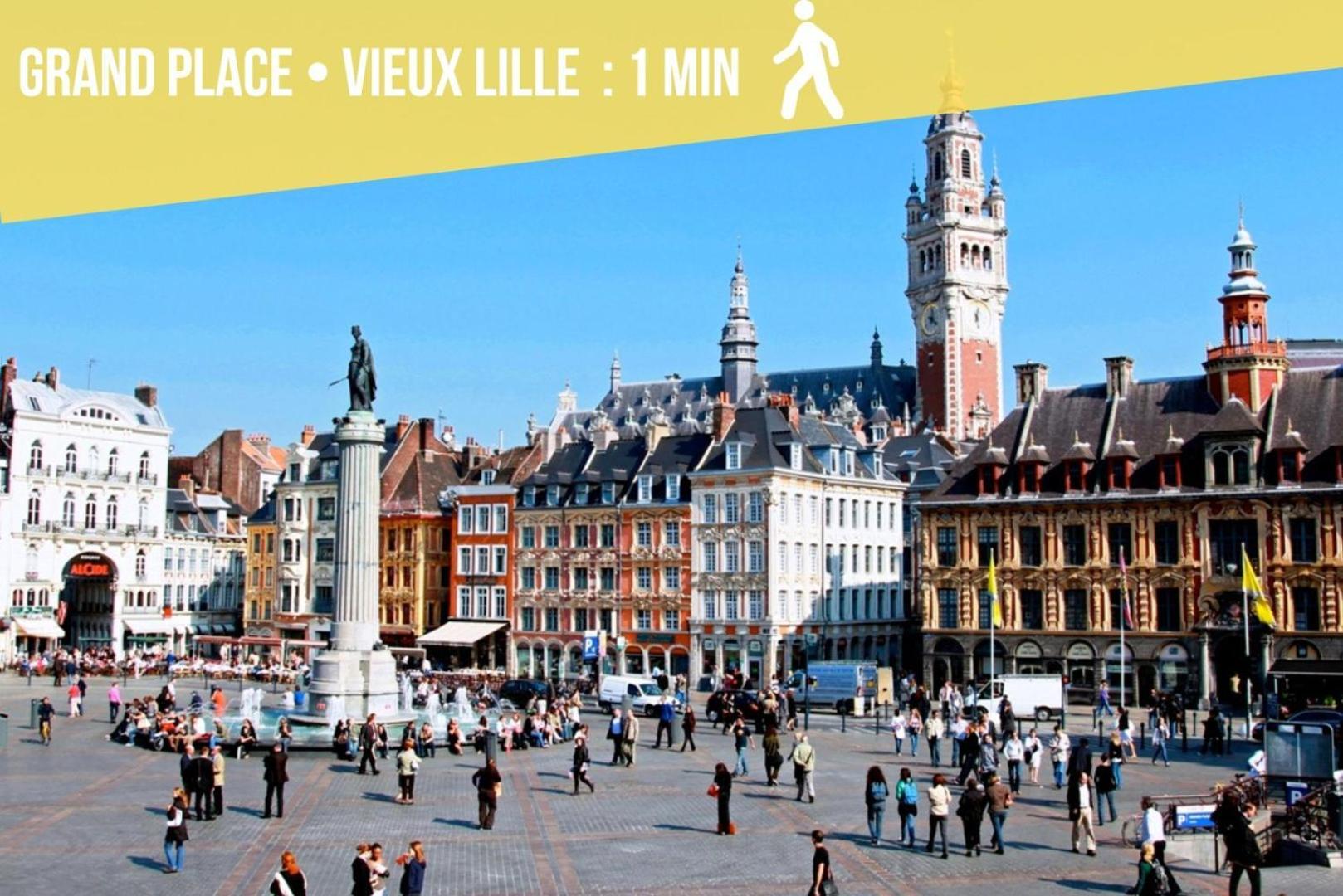 Lille Centre - 1Br In The Heart Of Lille!アパートメント エクステリア 写真